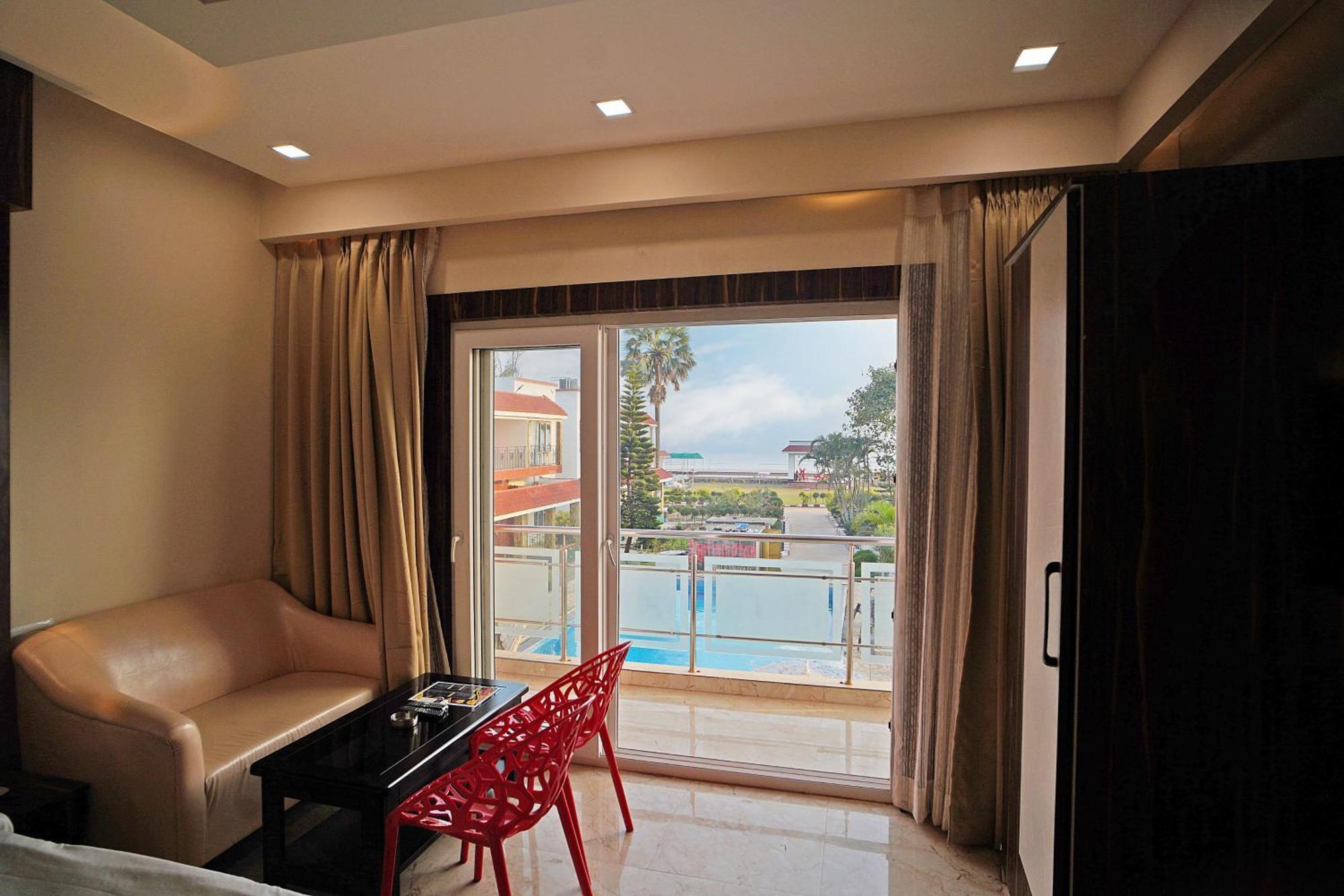 Santiniketan Hotel And Resort !! On Beach Family Resort !! Mandarmani Exteriör bild