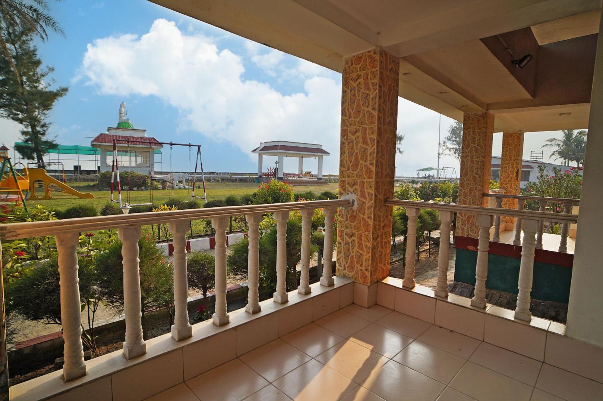 Santiniketan Hotel And Resort !! On Beach Family Resort !! Mandarmani Exteriör bild
