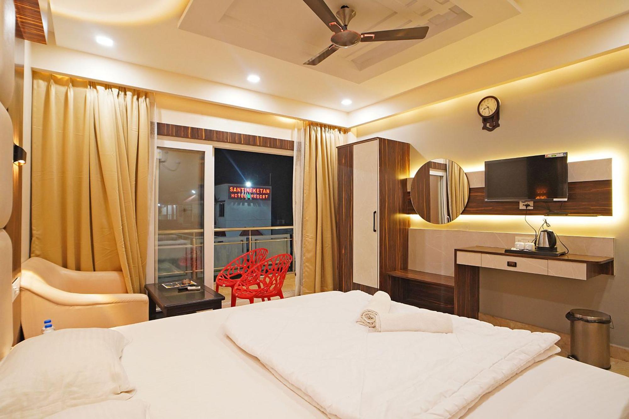 Santiniketan Hotel And Resort !! On Beach Family Resort !! Mandarmani Exteriör bild