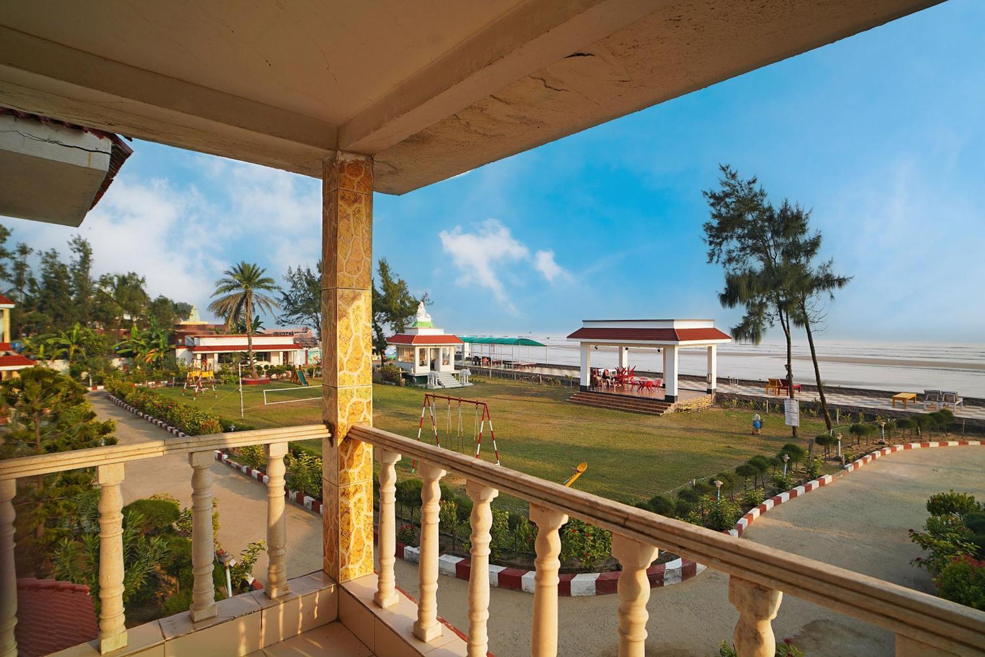 Santiniketan Hotel And Resort !! On Beach Family Resort !! Mandarmani Exteriör bild