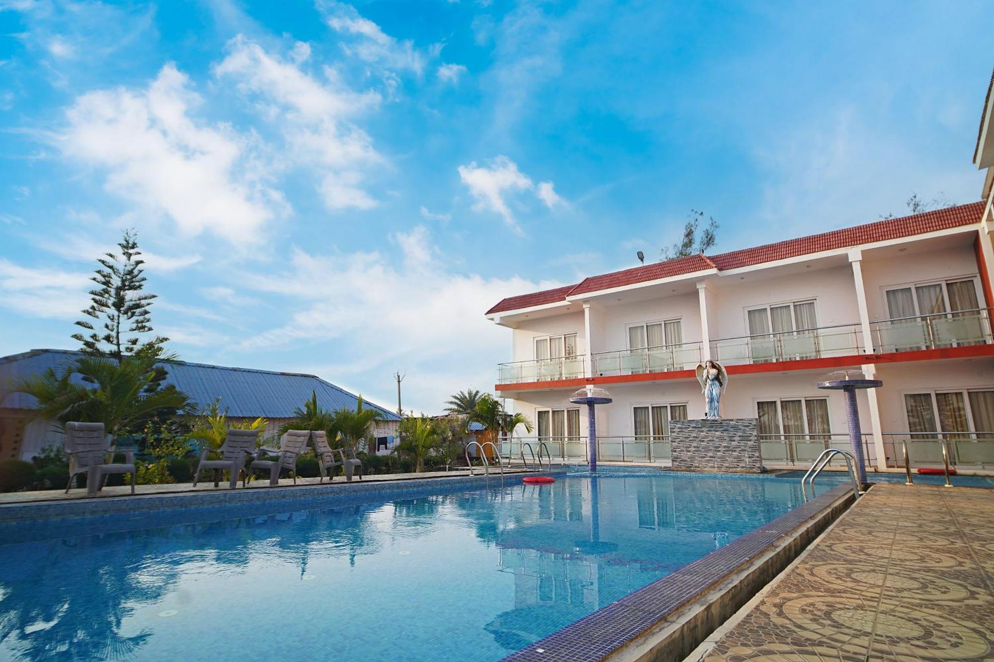 Santiniketan Hotel And Resort !! On Beach Family Resort !! Mandarmani Exteriör bild