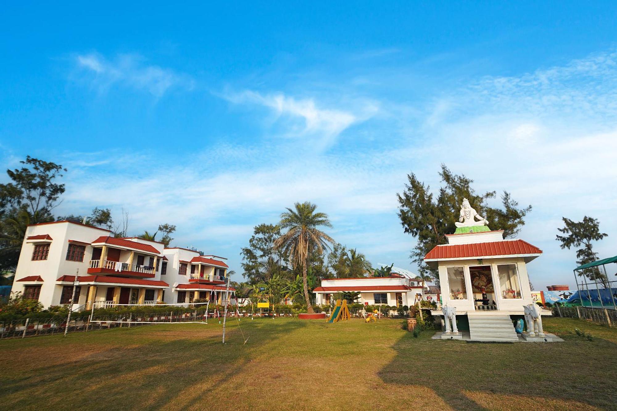 Santiniketan Hotel And Resort !! On Beach Family Resort !! Mandarmani Exteriör bild