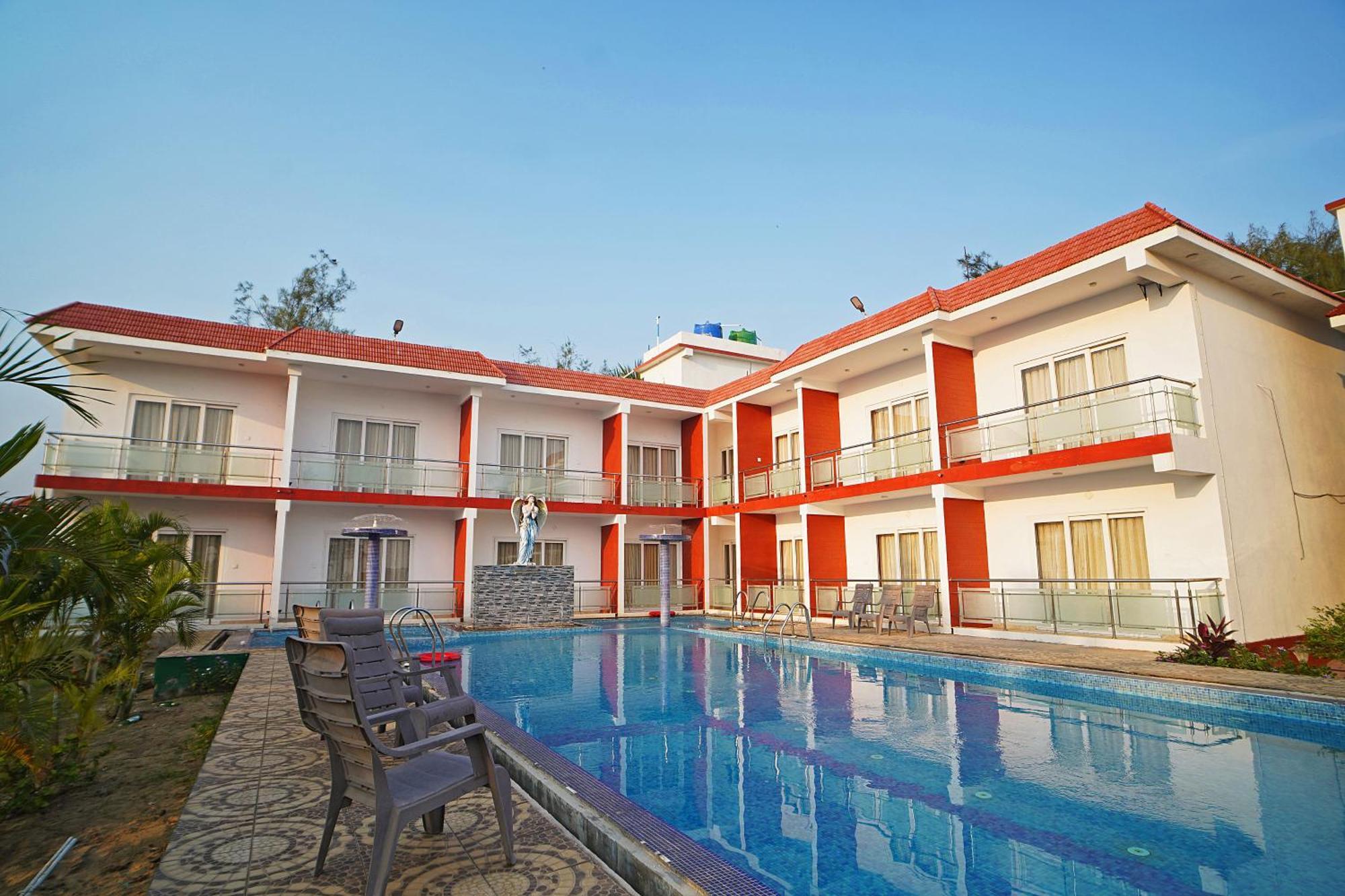 Santiniketan Hotel And Resort !! On Beach Family Resort !! Mandarmani Exteriör bild