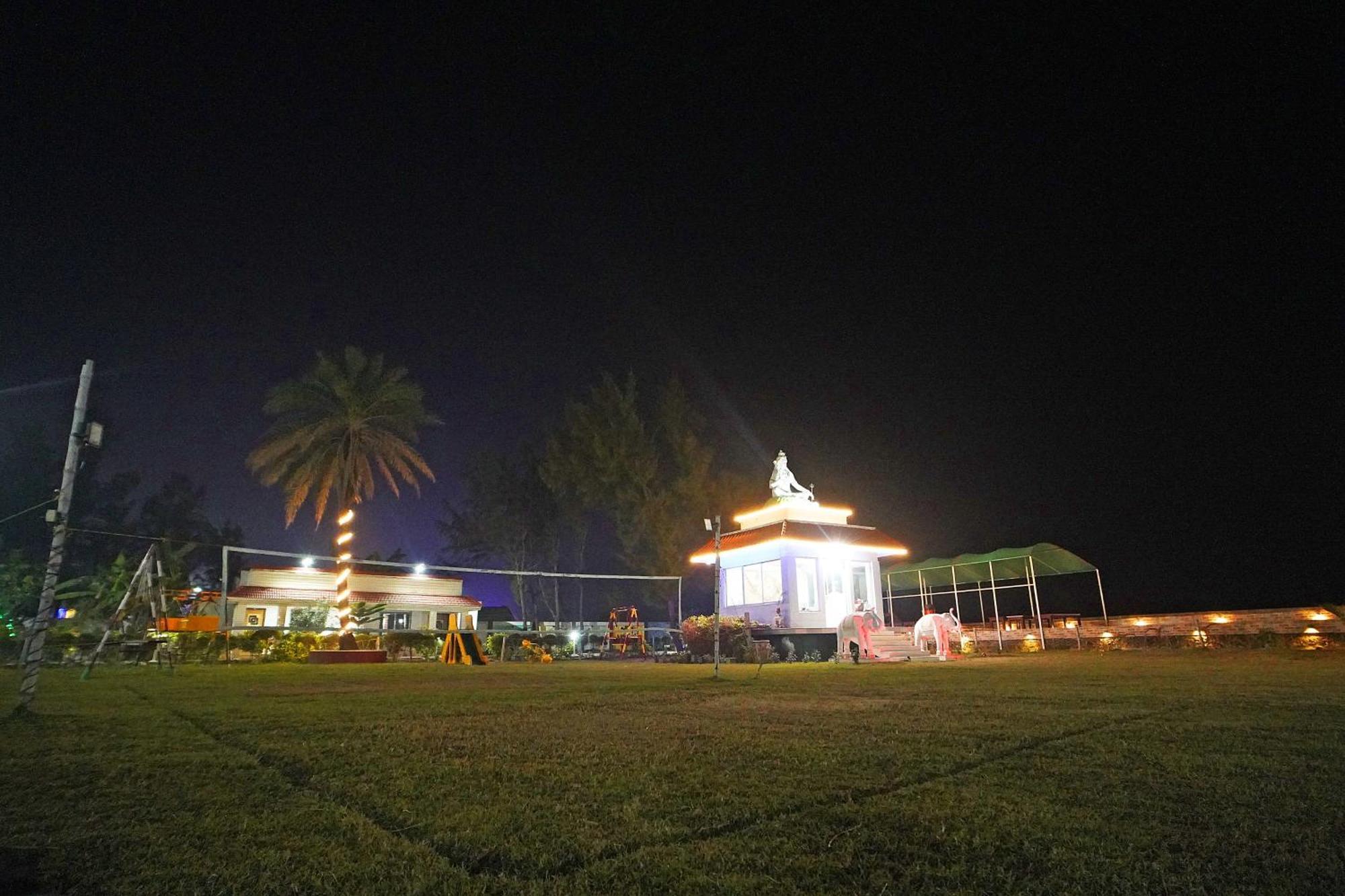 Santiniketan Hotel And Resort !! On Beach Family Resort !! Mandarmani Exteriör bild