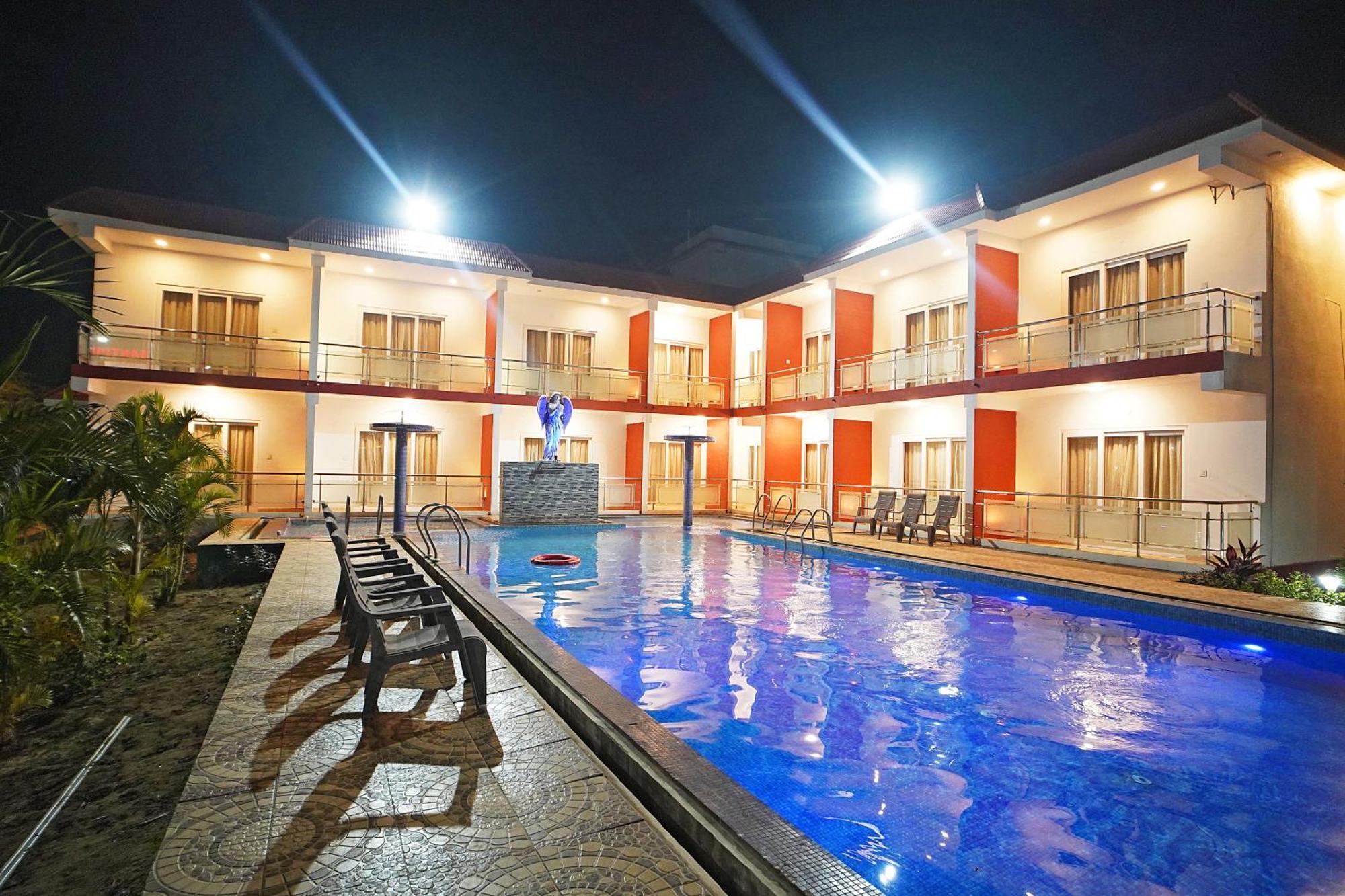 Santiniketan Hotel And Resort !! On Beach Family Resort !! Mandarmani Exteriör bild
