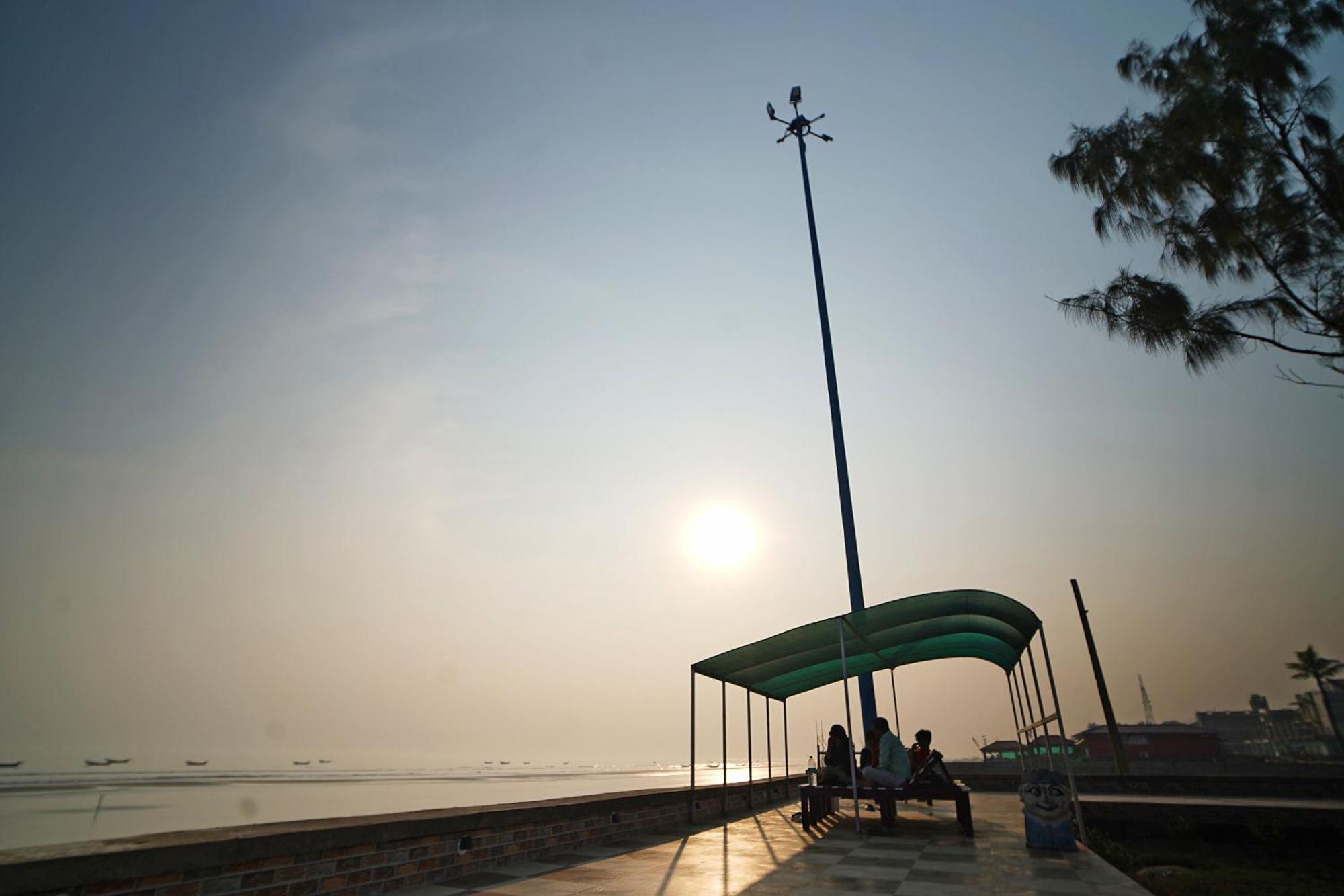 Santiniketan Hotel And Resort !! On Beach Family Resort !! Mandarmani Exteriör bild