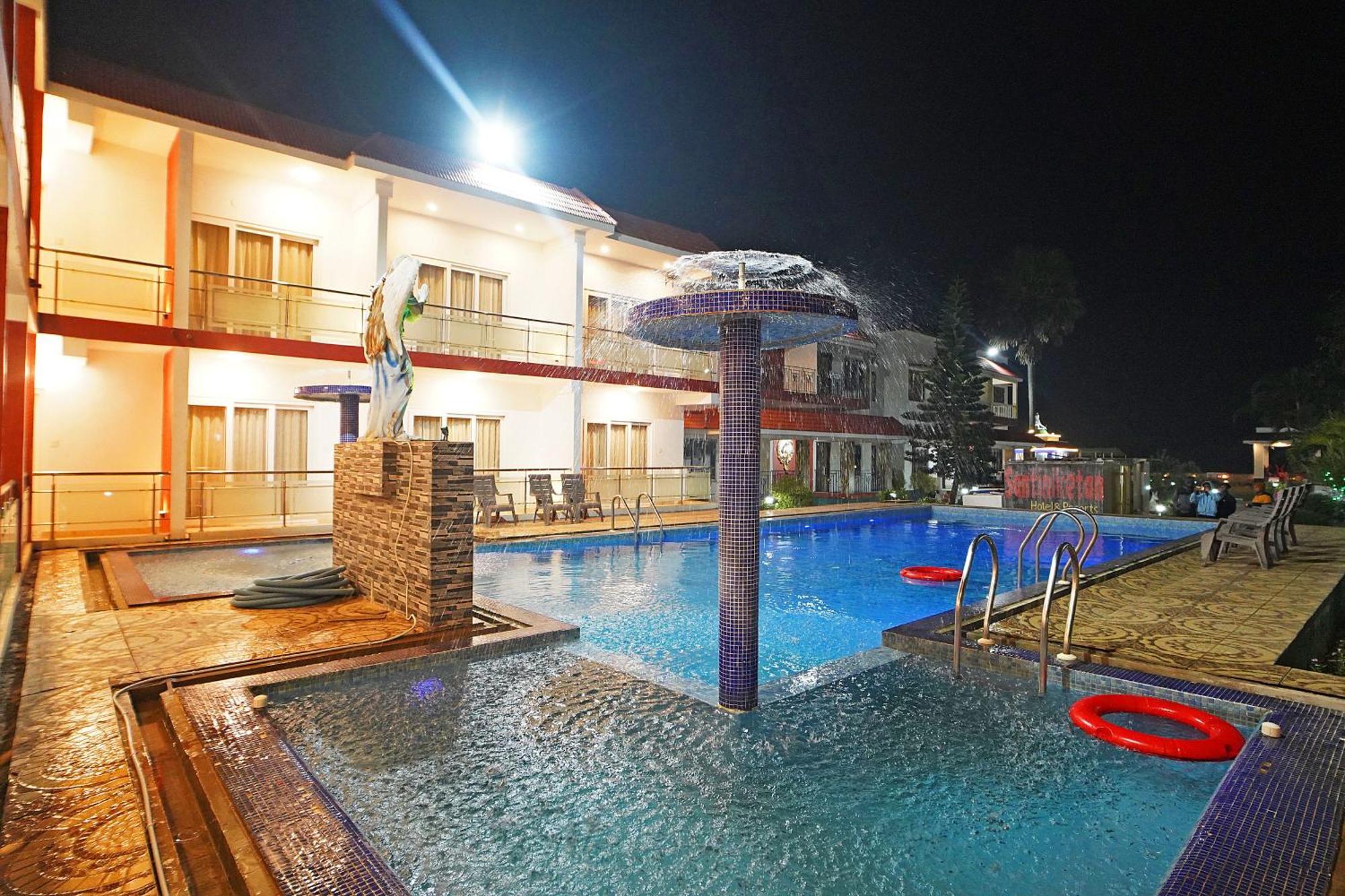 Santiniketan Hotel And Resort !! On Beach Family Resort !! Mandarmani Exteriör bild