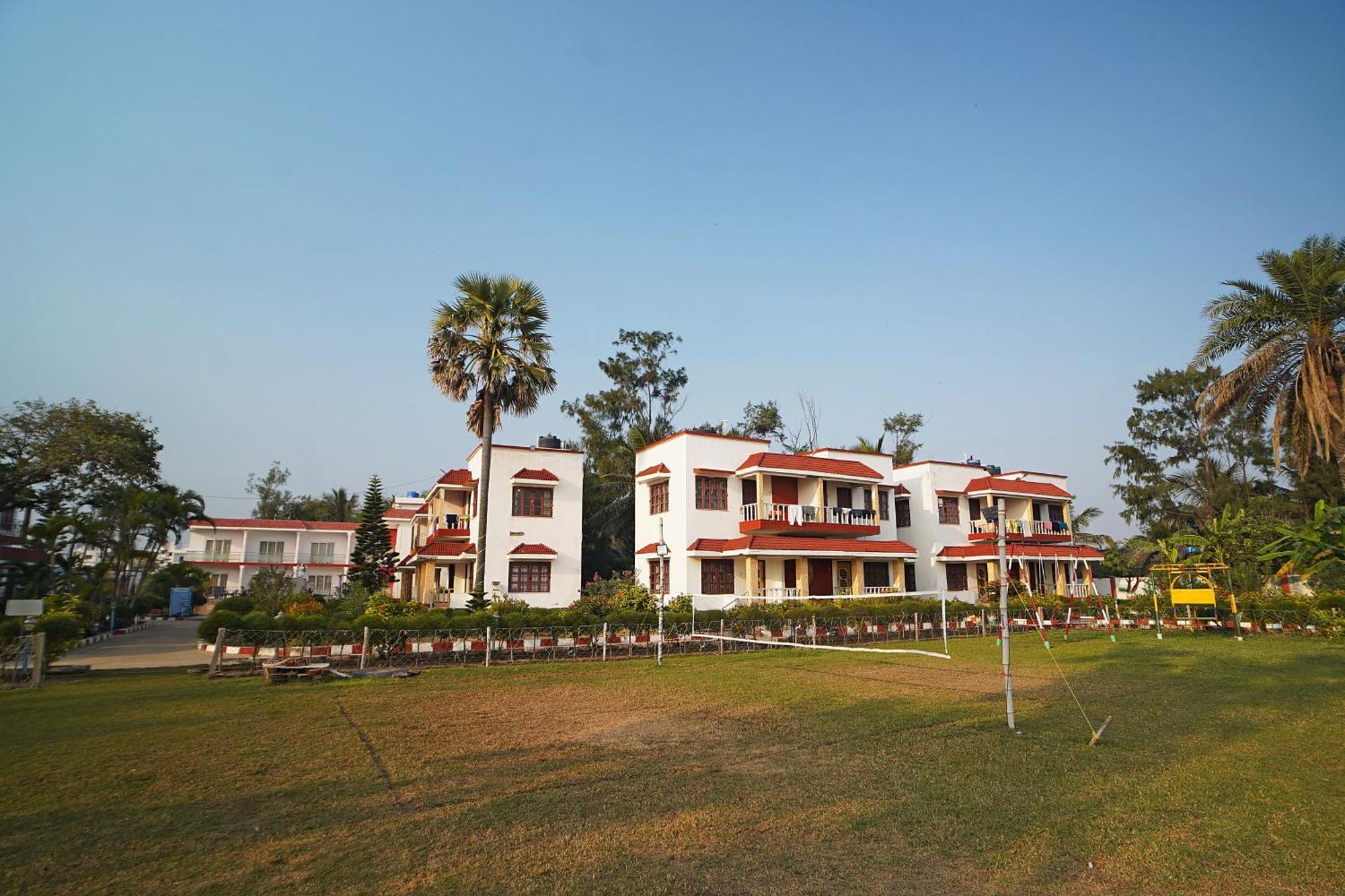 Santiniketan Hotel And Resort !! On Beach Family Resort !! Mandarmani Exteriör bild