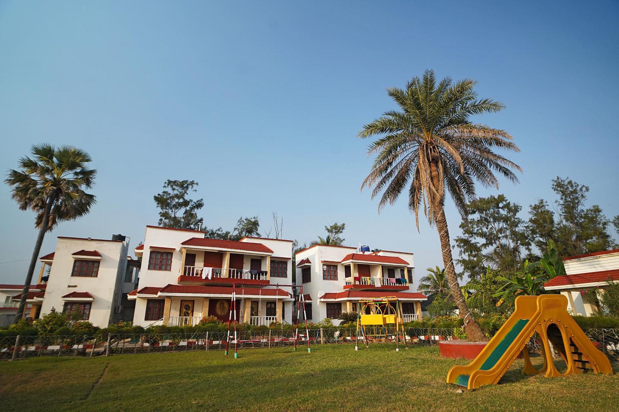 Santiniketan Hotel And Resort !! On Beach Family Resort !! Mandarmani Exteriör bild